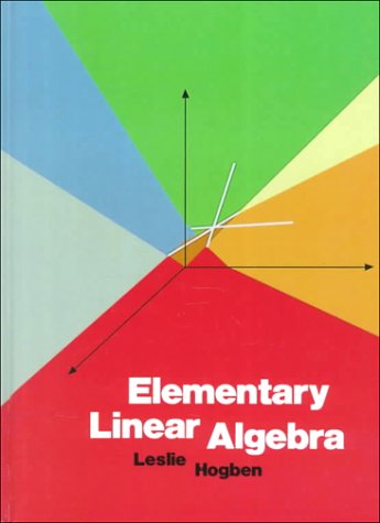 Stock image for Elementary Linear Algebra for sale by HPB-Red