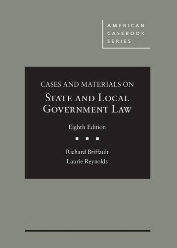 Stock image for Cases and Materials on State and Local Government Law (American Casebook Series) for sale by Textbooks_Source