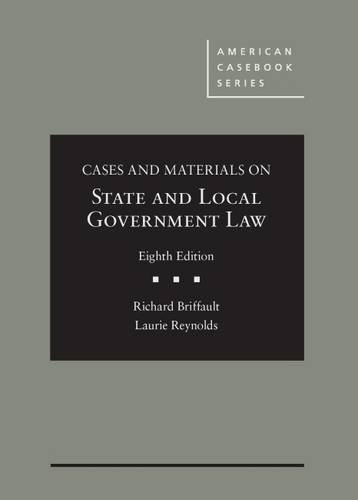 Stock image for Cases and Materials on State and Local Government Law (American Casebook Series) for sale by One Planet Books