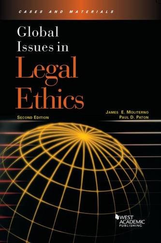 Imagen de archivo de Global Issues in Legal Ethics a la venta por Blackwell's