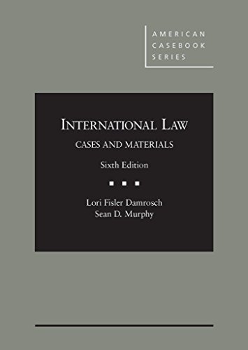 Stock image for International Law, Cases and Materials, 6th (American Casebook Series) for sale by Books of the Smoky Mountains