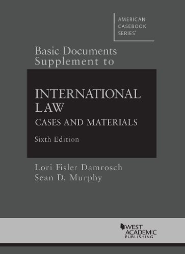 Stock image for Basic Documents Supplement to International Law, Cases and Materials, 6th (American Casebook Series) for sale by BooksRun