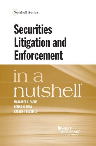 9780314287694: Securities Litigation and Enforcement in a Nutshell