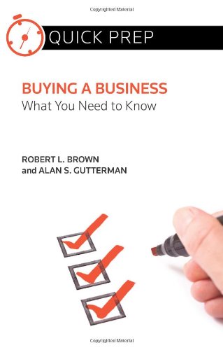 Stock image for Buying a Business: What You Need to Know for sale by Revaluation Books