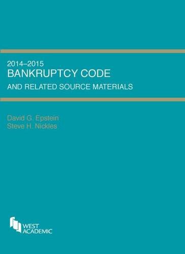 Stock image for Bankruptcy Code and Related Source Materials, 2014-2015 (Selected Statutes) for sale by ThriftBooks-Atlanta