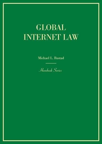 Stock image for Global Internet Law (Hornbooks) for sale by SecondSale