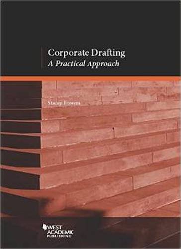 Imagen de archivo de Corporate Drafting: A Practical Approach (Coursebook) a la venta por BooksRun