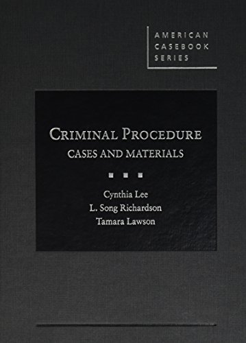 Stock image for Criminal Procedure, Cases and Materials (American Casebook Series) for sale by Blue Vase Books