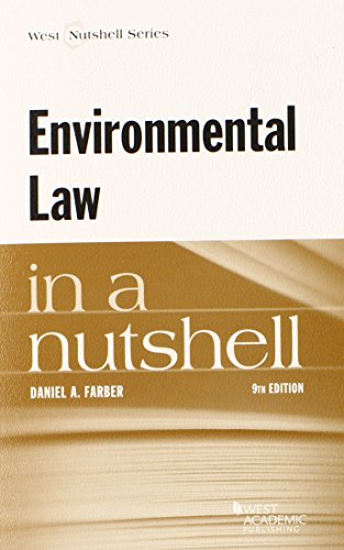 9780314290304: Environmental Law in a Nutshell (Nutshells)