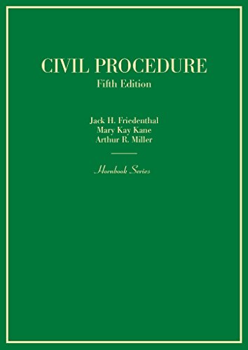 Imagen de archivo de Civil Procedure (Hornbooks) a la venta por HPB-Red