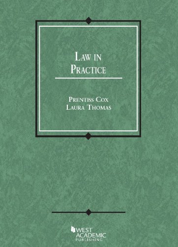 Beispielbild fr Law in Practice zum Verkauf von Better World Books