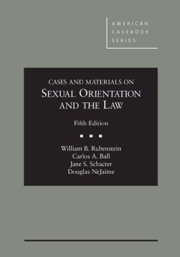 Beispielbild fr Cases and Materials on Sexual Orientation and the Law (American Casebook Series) zum Verkauf von BooksRun