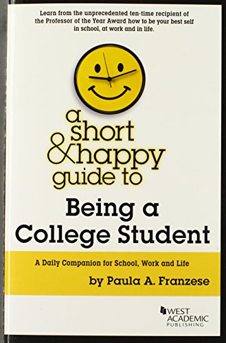 Beispielbild fr A Short and Happy Guide to Being a College Student zum Verkauf von Better World Books