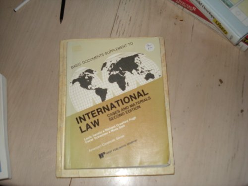 Imagen de archivo de International Law, Cases and Materials, Basic Documents Supplement (American Casebook Ser.) a la venta por The Unskoolbookshop