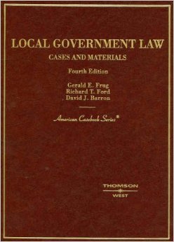 Beispielbild fr Local Government Law : Cases and Materials zum Verkauf von Better World Books: West