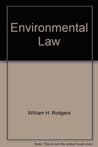 Imagen de archivo de Handbook on Environmental Law a la venta por PAPER CAVALIER US