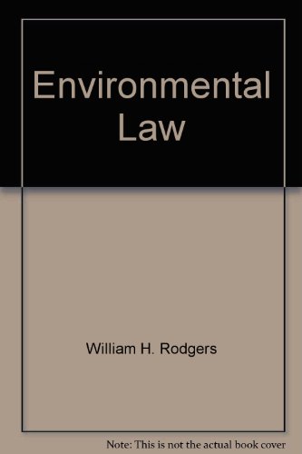Stock image for Handbook on Environmental Law for sale by PAPER CAVALIER US