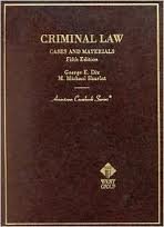 Imagen de archivo de Basic Criminal Law: Cases and Materials (West's criminal justice series) a la venta por Wonder Book