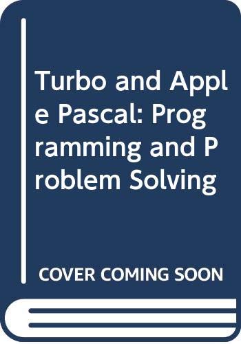 9780314348012: Programming in Turbo and Apple PASCAL