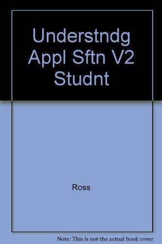 Und & Using Aplic Sft Vl2: DOS/ Wp/Lot R2 (9780314397522) by Ross