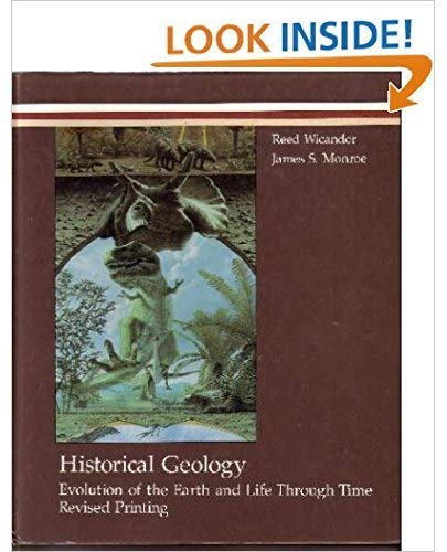 Imagen de archivo de Historical geology: Evolution of the earth and life through time a la venta por HPB-Red