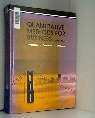 9780314469359: Quantitative Methods for Business, Fourth Edition