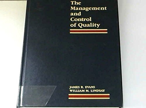 9780314472854: Management and Control of Quality