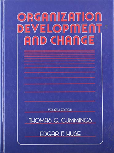 Imagen de archivo de Organization Development and Change a la venta por Better World Books