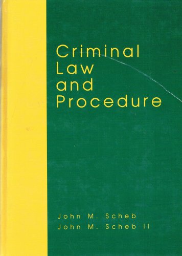 Beispielbild fr Criminal law and procedure zum Verkauf von Wonder Book