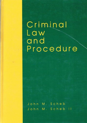 Stock image for Criminal law and procedure for sale by Wonder Book