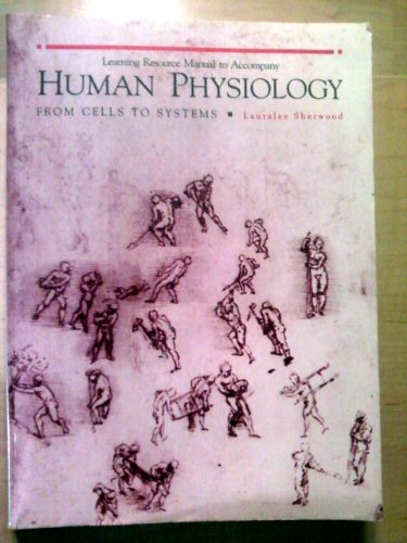 Imagen de archivo de Learning resource manual to accompany Human physiology: From cells to systems a la venta por Wonder Book