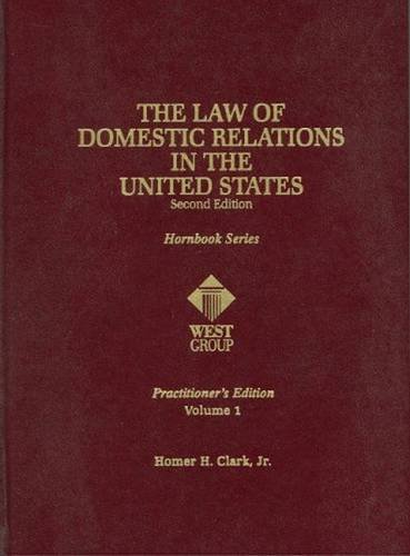 9780314594358: The Law of Domestic Relations in the United States: 1