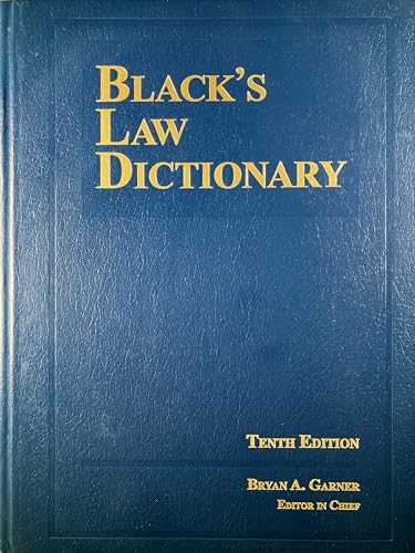 9780314613004: Black's Law Dictionary (BLACK'S LAW DICTIONARY (STANDARD EDITION))