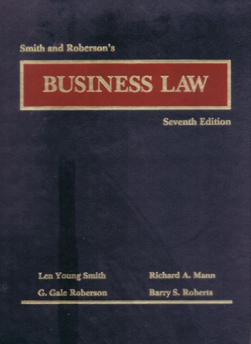 Imagen de archivo de Business Law a la venta por SecondSale