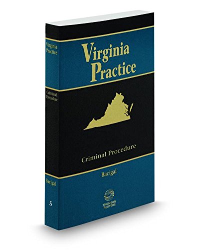 Stock image for Criminal Procedure, 2014-2015 ed. (Vol. 5, Virginia Practice Series ) for sale by ThriftBooks-Dallas