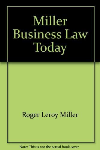 Imagen de archivo de Business Law Today : The Essentials a la venta por Better World Books