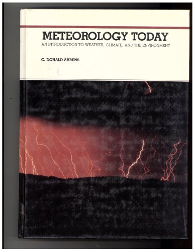Stock image for Meteorology today: An introduction to weather, climate, and the environment for sale by HPB-Red