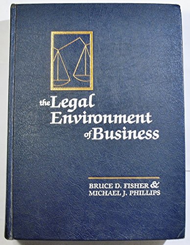 Imagen de archivo de THE LEGAL ENVIRONMENT OF BUSINESS a la venta por Falls Bookstore