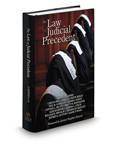 Beispielbild fr Law of Judicial Precedent zum Verkauf von HPB-Red