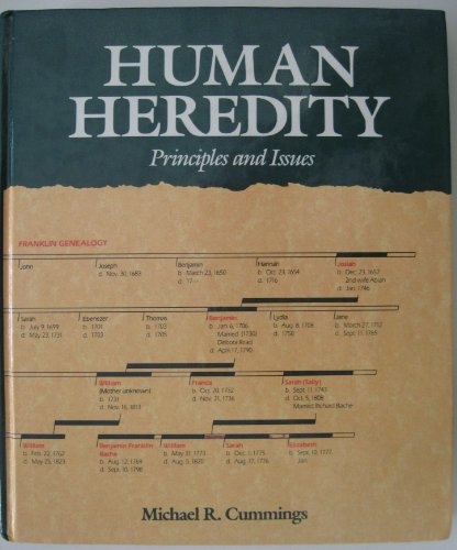 Imagen de archivo de Human Heredity : Principles and Issues a la venta por Better World Books