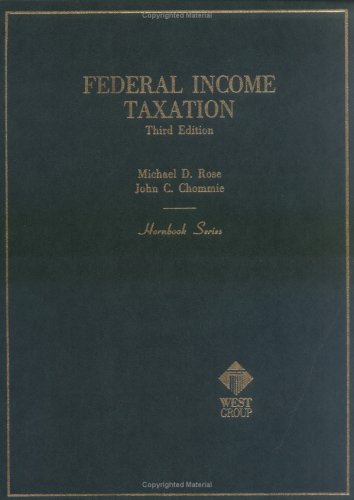 Stock image for Federal Income Taxation (HORNBOOK SERIES STUDENT EDITION) for sale by HPB-Red