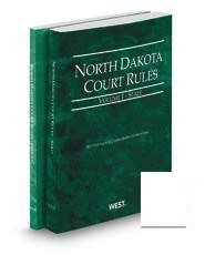 North Dakota Court Rules - State, 2013 ed. (Vol. I) (North Dakota Court Rules) (9780314654915) by West