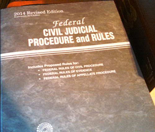 Beispielbild fr Federal Civil Judicial Procedure and Rules zum Verkauf von ThriftBooks-Atlanta
