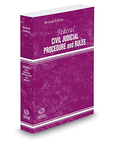 Stock image for Federal Civil Judicial Procedure and Rules for sale by Better World Books