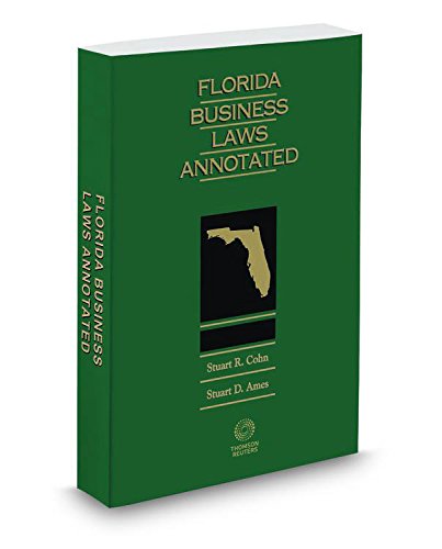 Imagen de archivo de Florida Business Laws Annotated, 2016-2017 ed. a la venta por ThriftBooks-Dallas