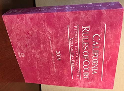 Imagen de archivo de California Rules of Court - Federal District Courts 2017 (California Rules of Court. State and Federal) a la venta por HPB-Red