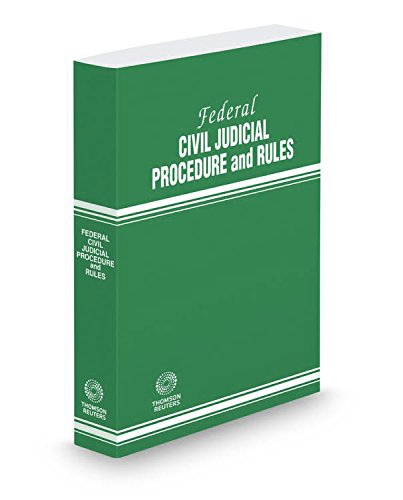 Stock image for Federal Civil Judicial Procedure and Rules, 2017 ed. for sale by Open Books