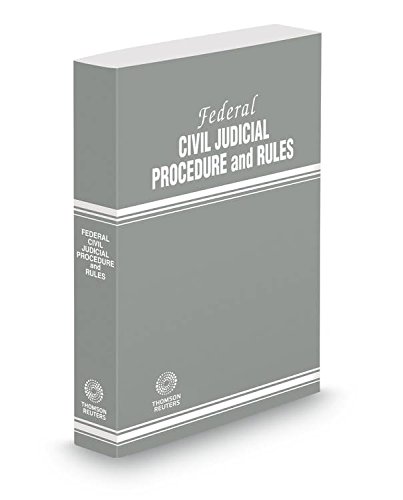 Beispielbild fr Federal Civil Judicial Procedure and Rules, 2018 ed. zum Verkauf von Better World Books