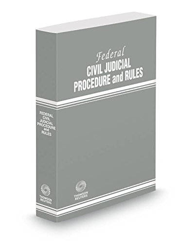 Imagen de archivo de Federal Civil Judicial Procedure and Rules, 2018 ed. a la venta por Better World Books