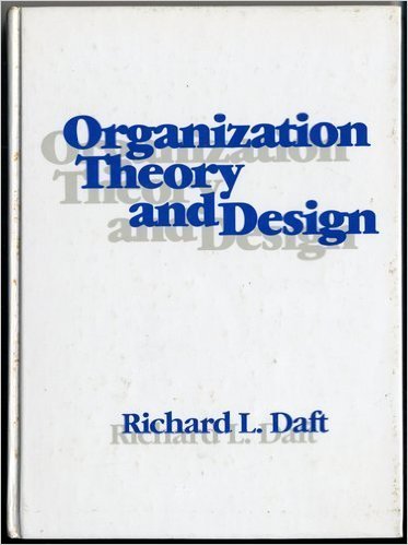 Stock image for Organization Theory and Design for sale by BookHolders